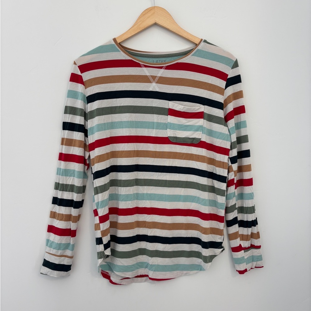 Lates by Kate Striped Jam Top, Small